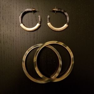 J. Crew Tortoiseshell Bracelets & Earrings